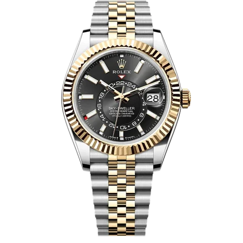Featured image for “Rolex Sky Dweller – Black Dial – Two Tone”