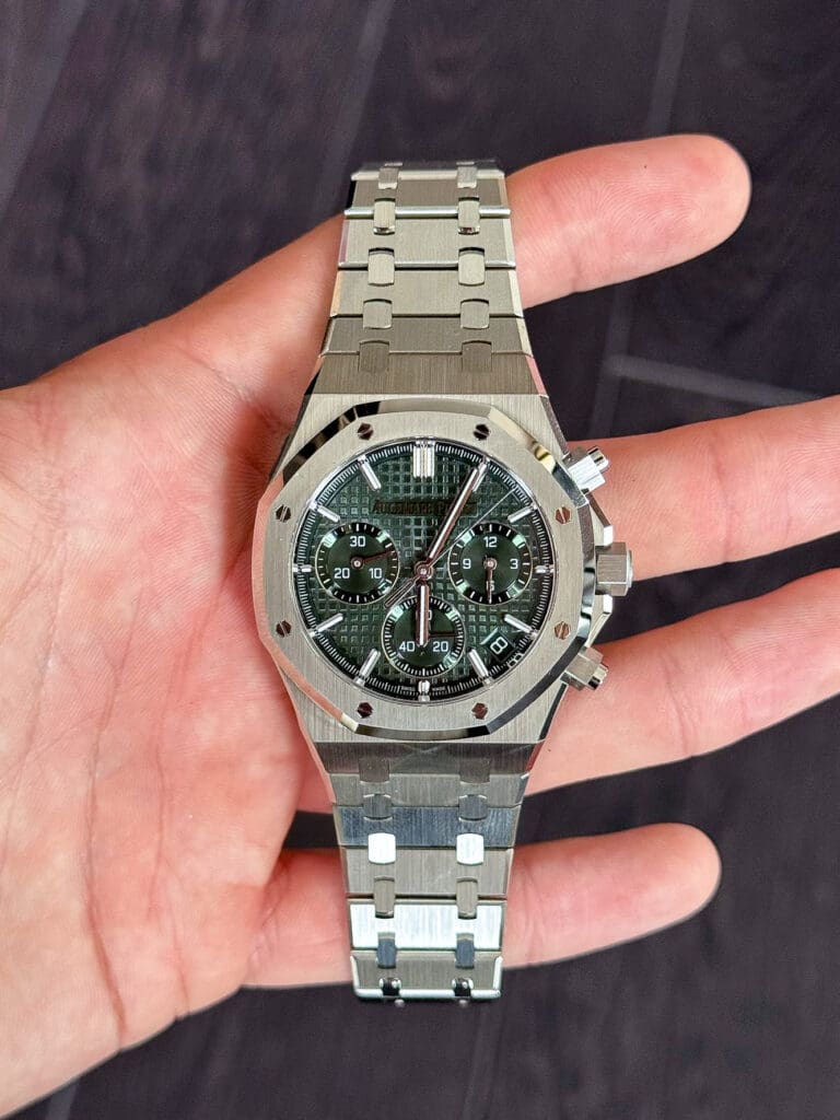Audemars Piquet Royal Oak Chronograph Green Face
