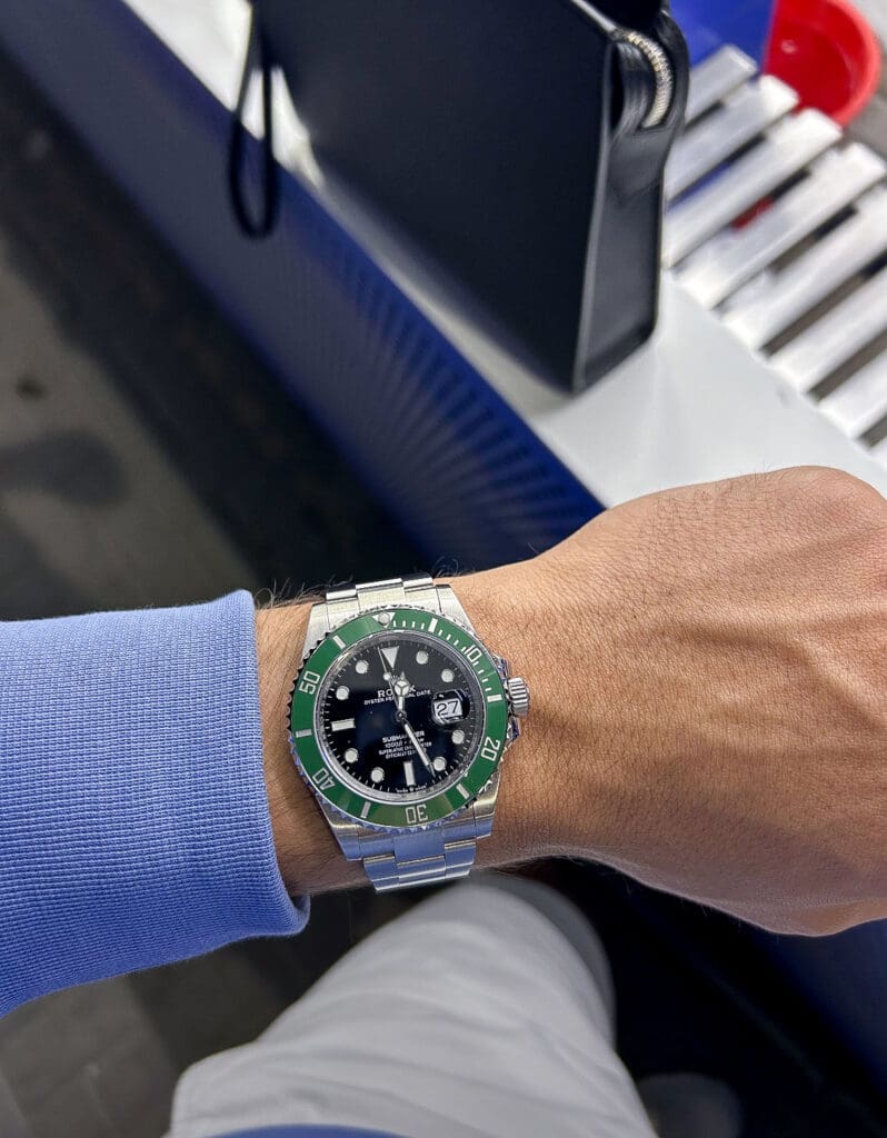 Rolex Submariner Kermit - On Wrist